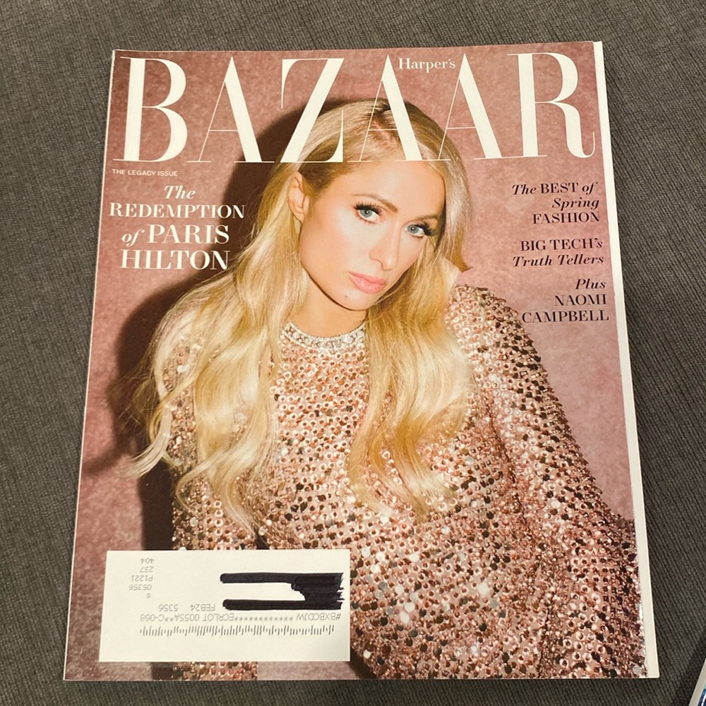 Harper’s Bazaar British UK Paris Hilton